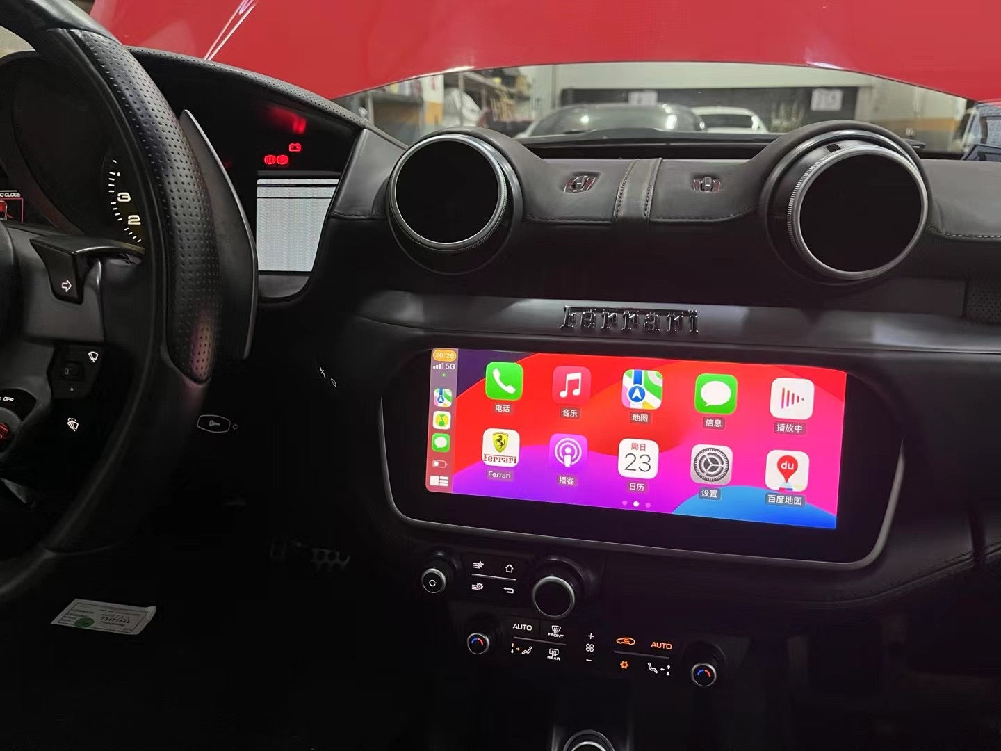 iManAuto Wireless Carplay Module Android Auto for Ferrari 488 F8 F12 812 GTC4 Protofino