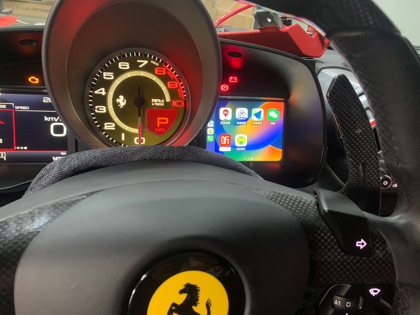 iManAuto Wireless Carplay Module Android Auto for Ferrari 488 F8 F12 812 GTC4 Protofino