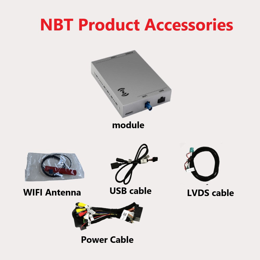 Wireless Apple Carplay Android Auto Interface For BMW 1 2 3 4 5 7 Series X1 X3 X4 X5 X6 MINI NBT System Car Play