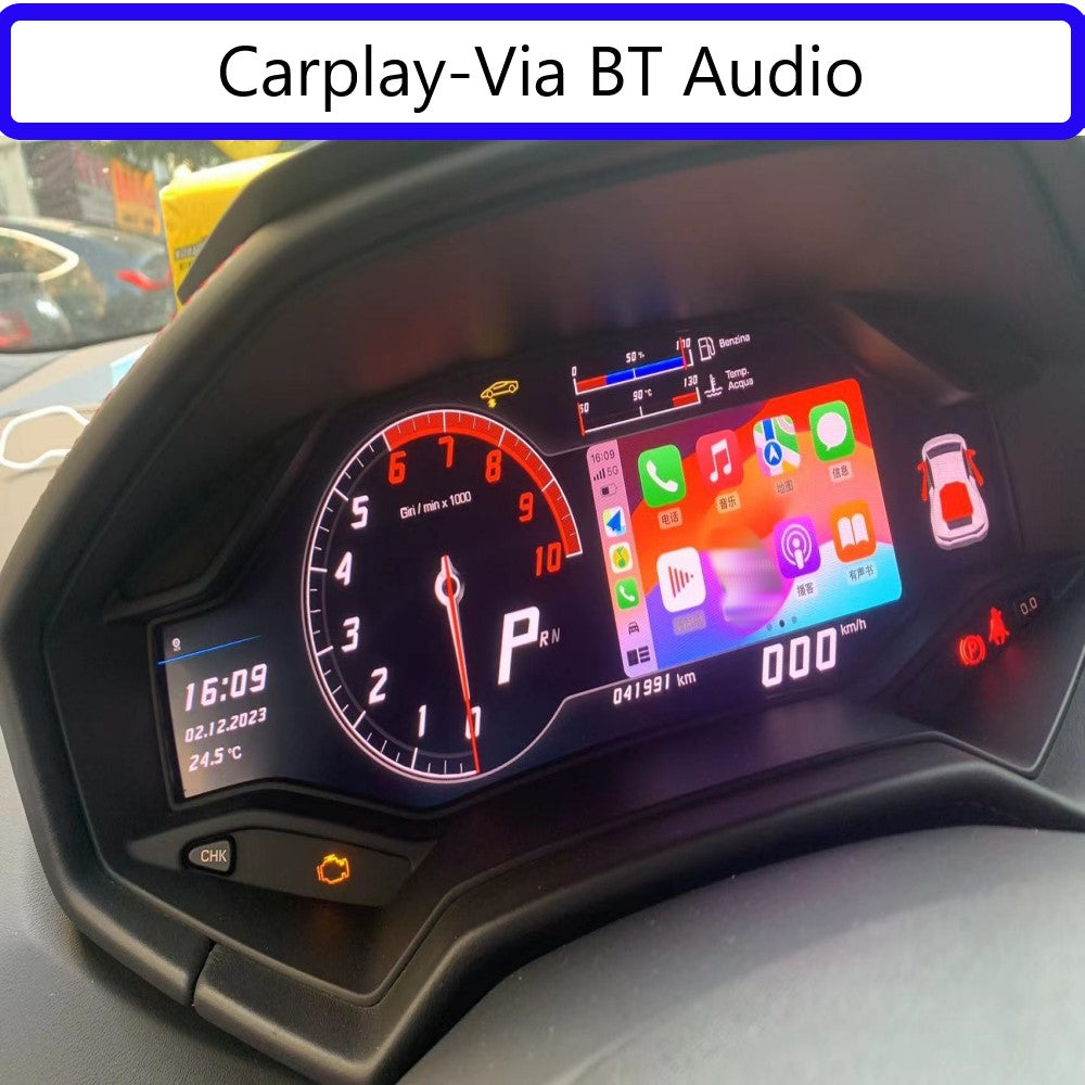 iManAuto Lamborghini Huracan Wireless Apple CarPlay Android Auto BT Audio Car play Plug And Play