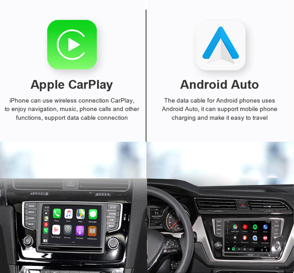 iManAuto MIB Wireless CarPlay Android Auto For Volkswagen Polo Golf 7 MK7 Passat B8 Skoda Octavia MIB SYSTEM Car Accessories