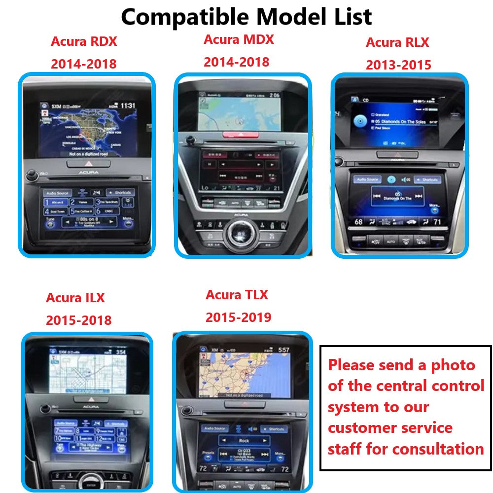 iManAuto Wireless Apple Carplay Android Auto Car Ai Box For Acura MDX RDX TLX ILX RLX Honda Odyssey Original Screen Support Mirroring