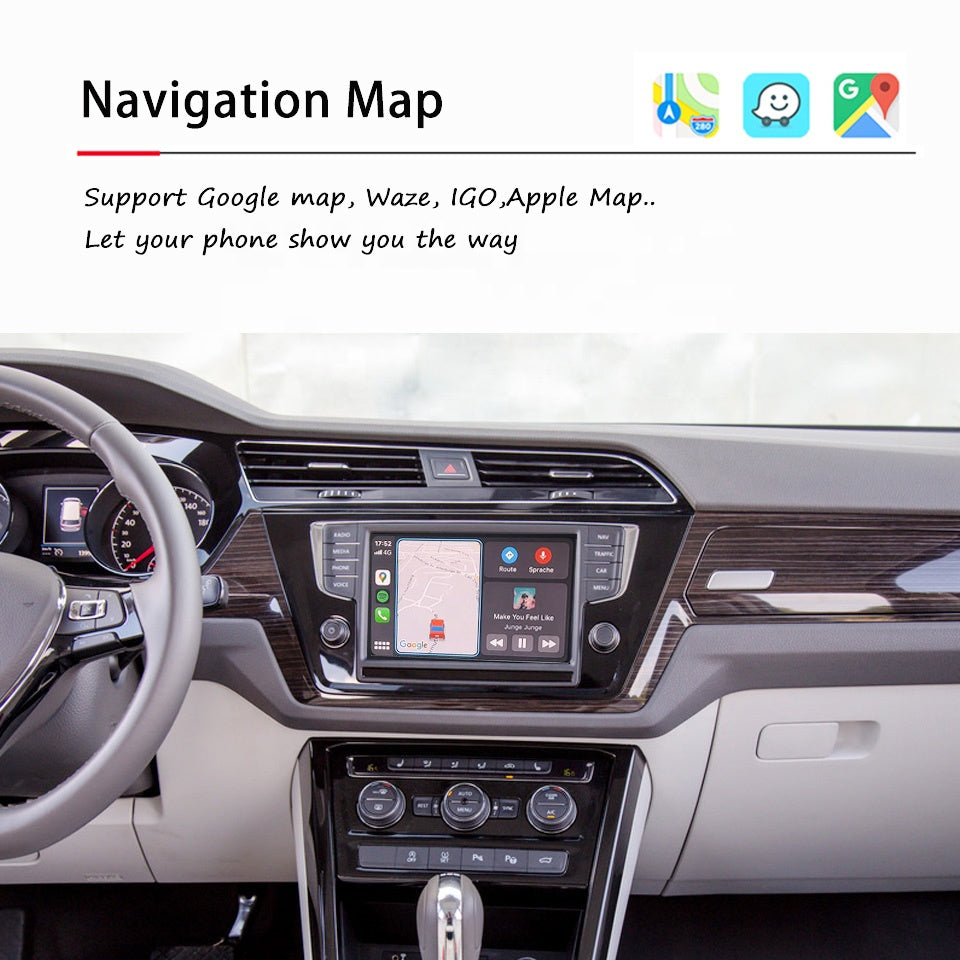 iManAuto MIB Wireless CarPlay Android Auto For Volkswagen Polo Golf 7 MK7 Passat B8 Skoda Octavia MIB SYSTEM Car Accessories