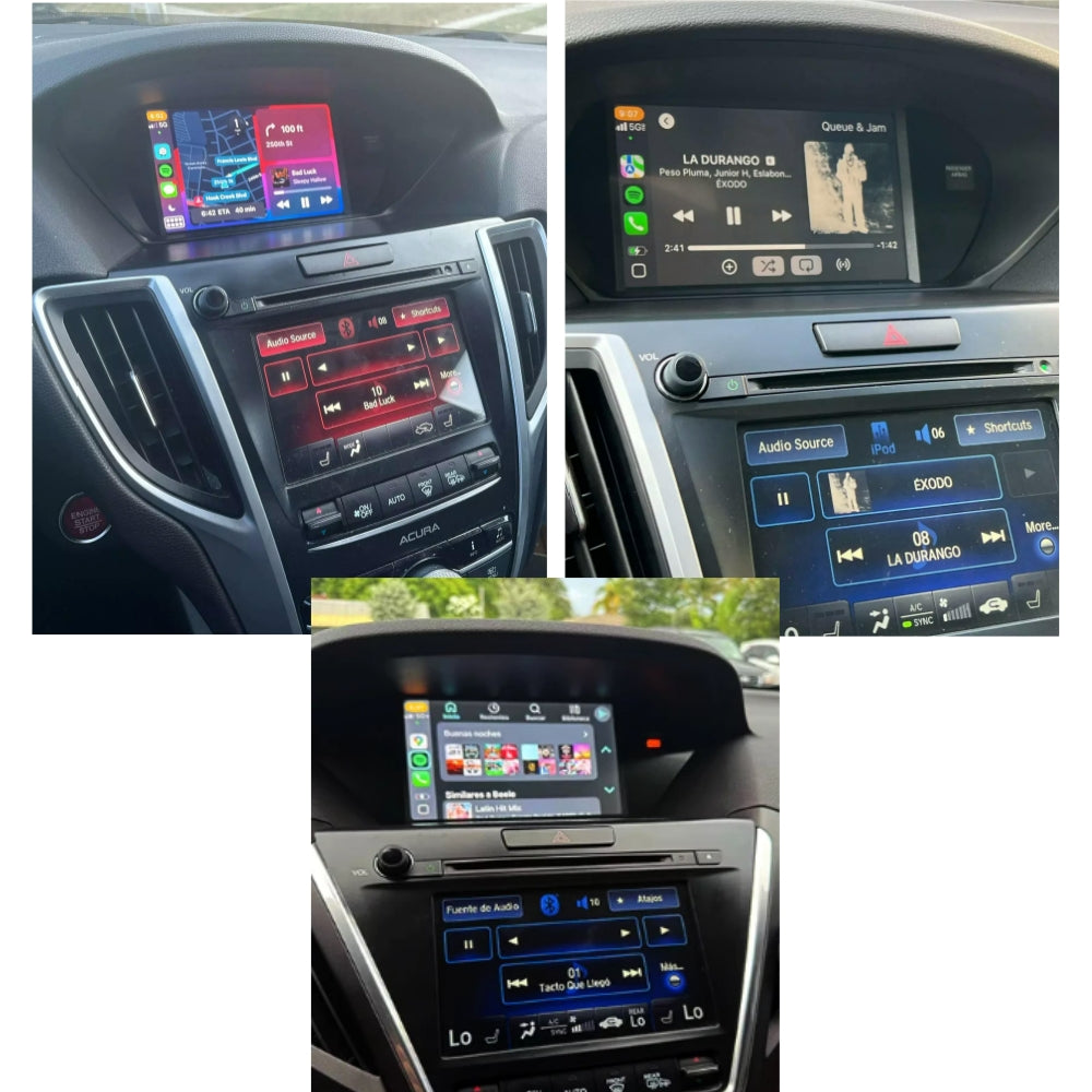 iManAuto Wireless Apple Carplay Android Auto Car Ai Box For Acura MDX RDX TLX ILX RLX Honda Odyssey Original Screen Support Mirroring