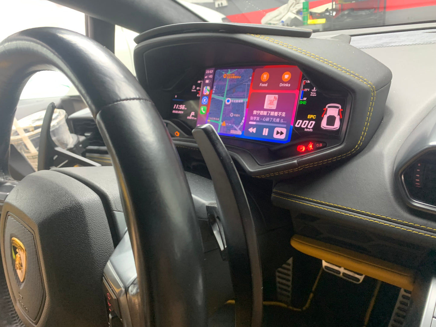 iManAuto Lamborghini Huracan Wireless Apple CarPlay Android Auto BT Audio Car play Plug And Play